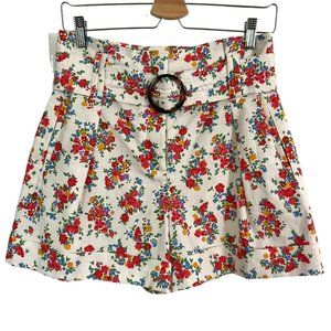 SEZANE NWT Short Rome Jardin Secret Floral Size 4